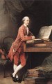 Johann Christian Fisher retrato Thomas Gainsborough